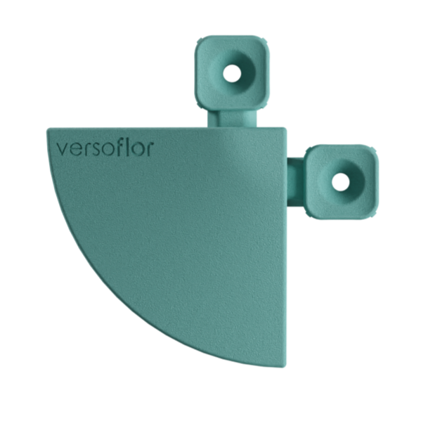 Versoflor Interlocking Floor Tile Corners Edges and Corners Versoflor Light Green