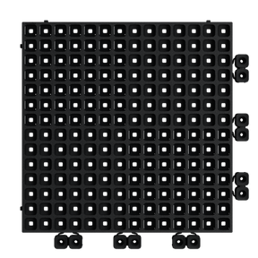 UPFLOR® - Interlocking Floor Tiles Tiles - Upflor Versoflor Charcoal Black