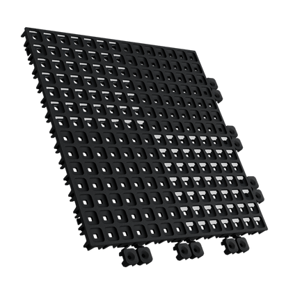 UPFLOR® - Charcoal Black (pack of 9) Tiles - Upflor versoflor-ltd