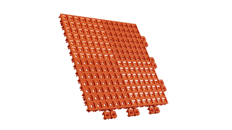 UPFLOR® - Pumpkin Orange (pack of 9) Tiles - Upflor versoflor-ltd