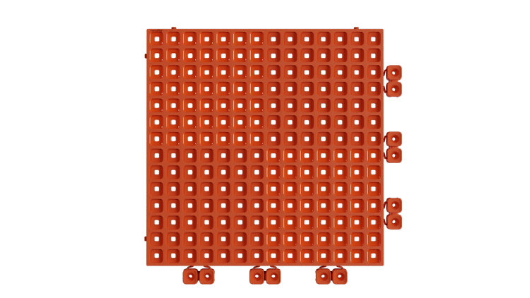 UPFLOR® - Pumpkin Orange (pack of 9) Tiles - Upflor versoflor-ltd