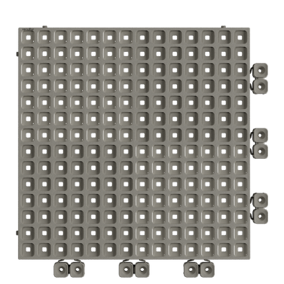 UPFLOR® - Interlocking Floor Tiles Tiles - Upflor Versoflor Mid Grey