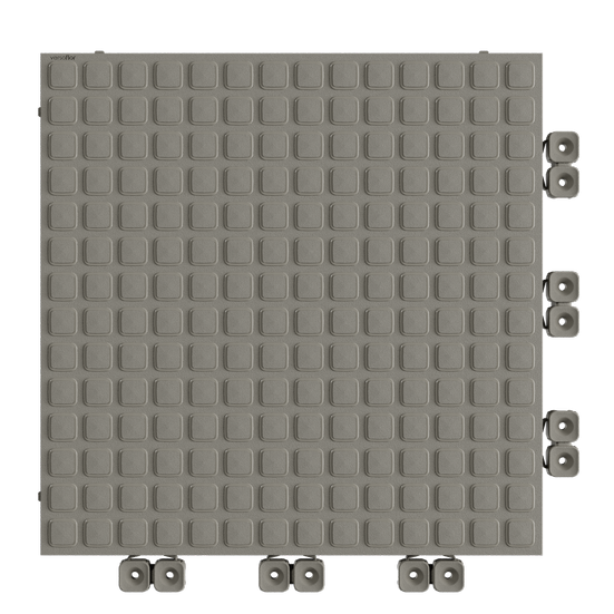 TASKFLOR® - Interlocking Floor Tiles Tiles - Taskflor Versoflor Mid Grey