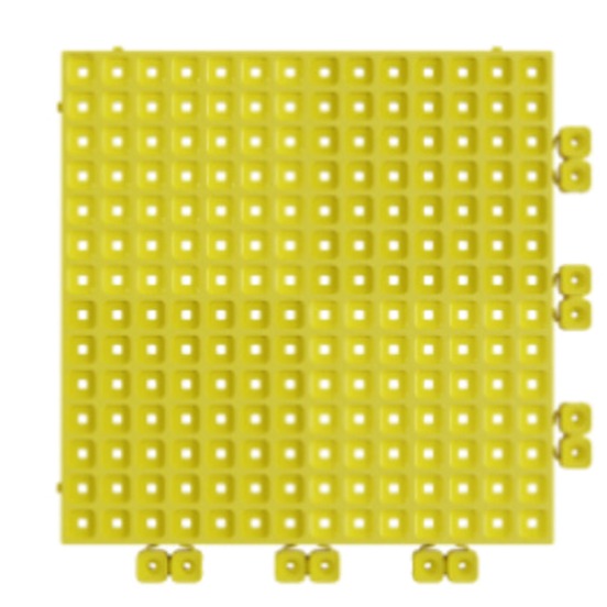 UPFLOR® - Interlocking Floor Tiles Tiles - Upflor Versoflor Sulphur Yellow