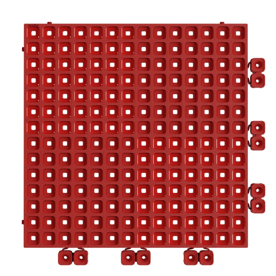 UPFLOR® - Interlocking Floor Tiles Tiles - Upflor Versoflor Mars Red