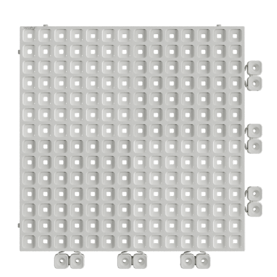 UPFLOR® - Interlocking Floor Tiles Tiles - Upflor Versoflor Sail White